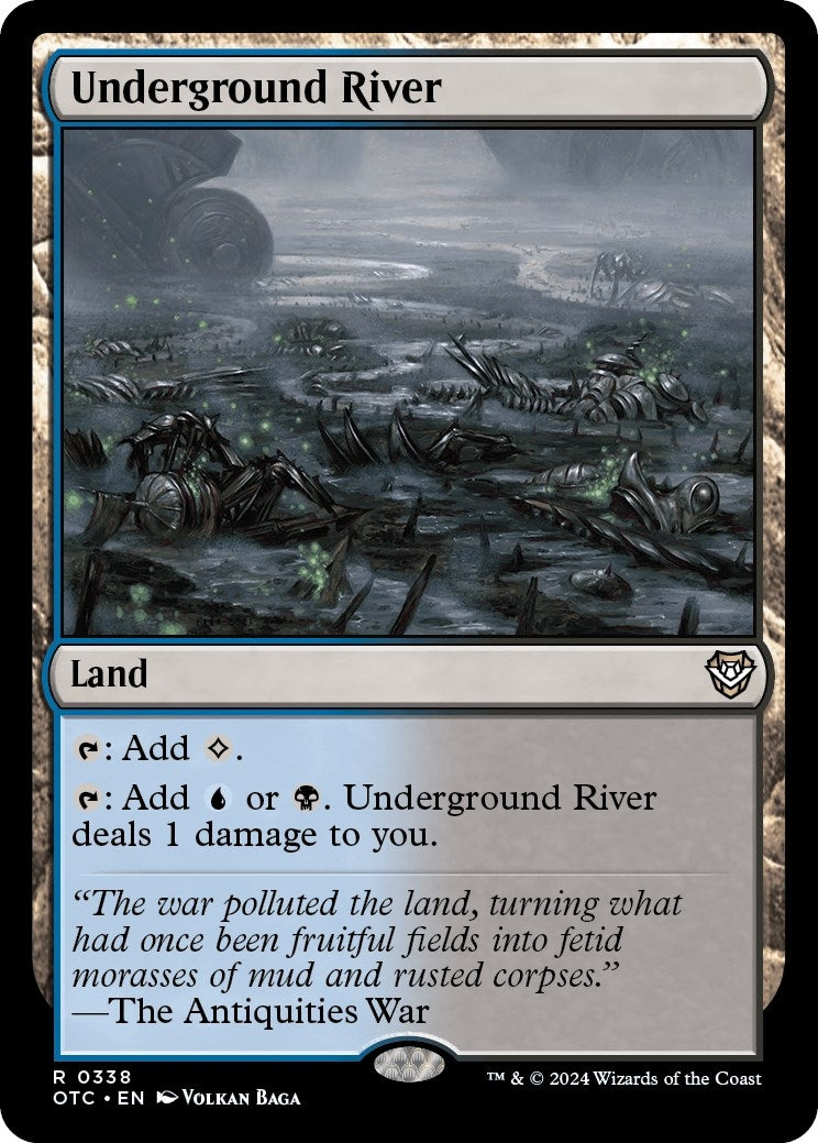 Image for Underground River (338) [Outlaws of Thunder Junction] - Magic: The Gathering