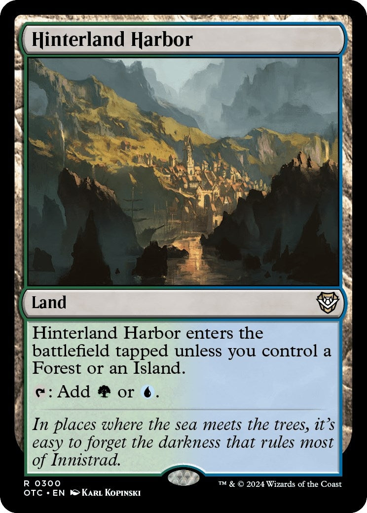Image for Hinterland Harbor (300) [Outlaws of Thunder Junction] - Magic: The Gathering