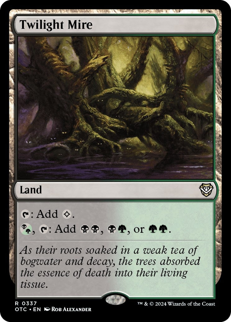 Image for Twilight Mire (337) [Outlaws of Thunder Junction] - Magic: The Gathering