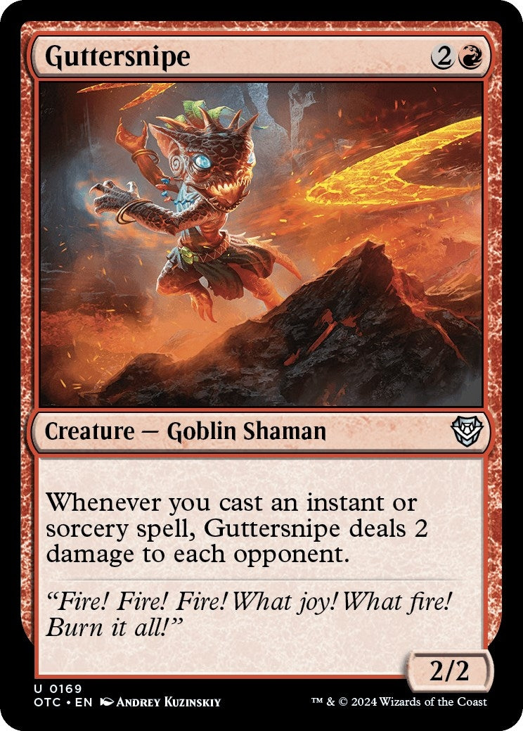 Image for Guttersnipe (169) [Outlaws of Thunder Junction] - Magic: The Gathering