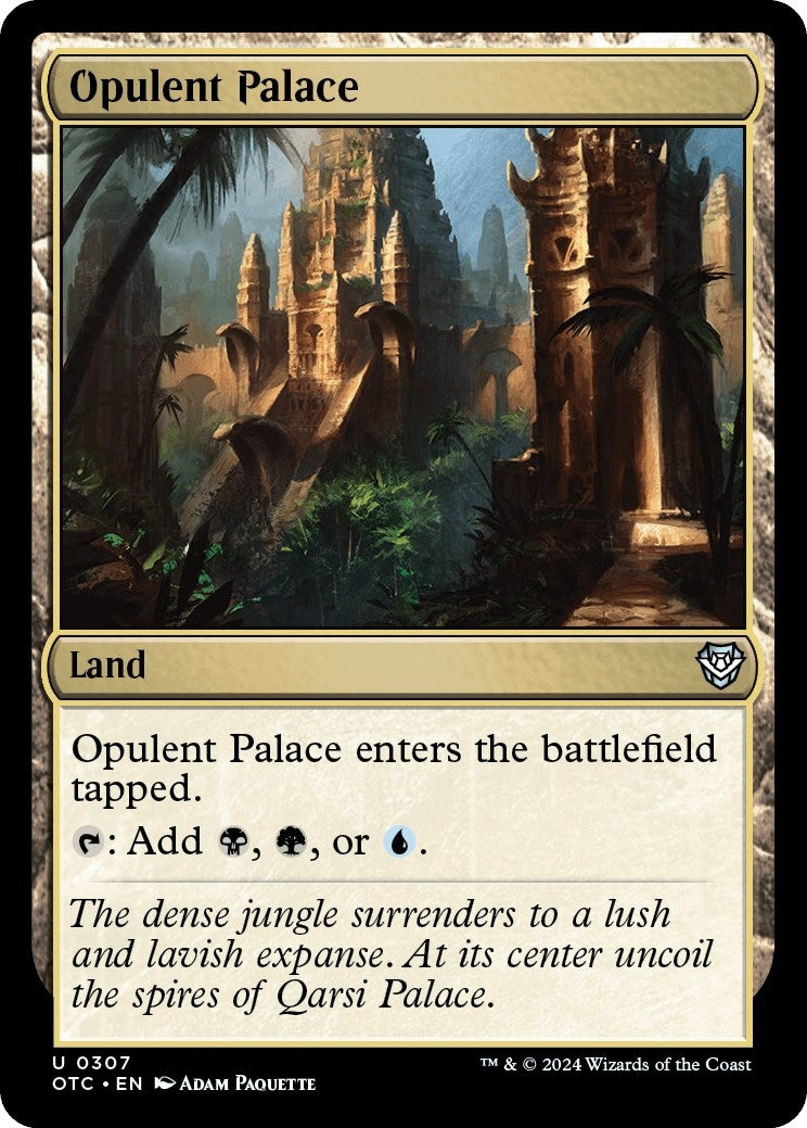 Image for Opulent Palace (307) [Outlaws of Thunder Junction] - Magic: The Gathering