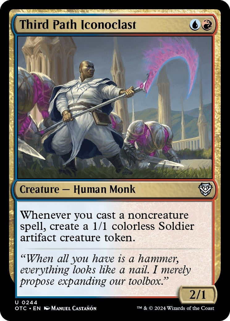 Image for Third Path Iconoclast (244) [Outlaws of Thunder Junction] - Magic: The Gathering