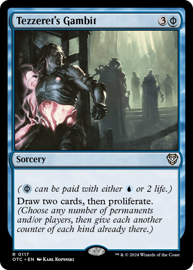 Image for Tezzeret's Gambit (117) [Outlaws of Thunder Junction] - Magic: The Gathering