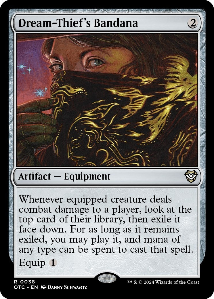 Image for Dream-Thief's Bandana (38) [Outlaws of Thunder Junction] - Magic: The Gathering