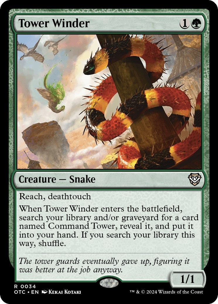 Tower Winder (34) [Commander: Outlaws of Thunder Junction]