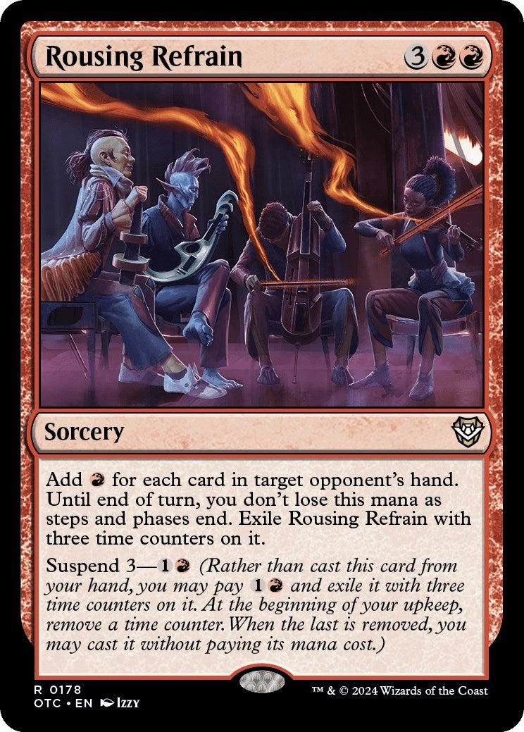 Image for Rousing Refrain (178) [Outlaws of Thunder Junction] - Magic: The Gathering
