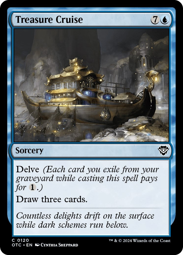 Image for Treasure Cruise (120) [Outlaws of Thunder Junction] - Magic: The Gathering