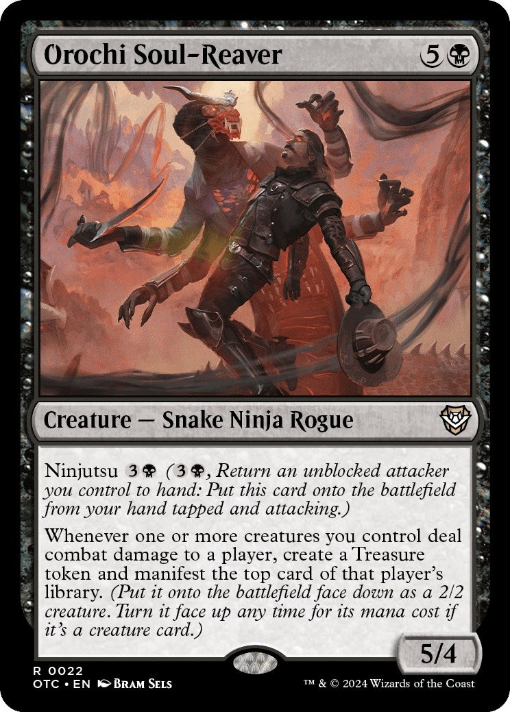 Image for Orochi Soul-Reaver (22) [Outlaws of Thunder Junction] - Magic: The Gathering