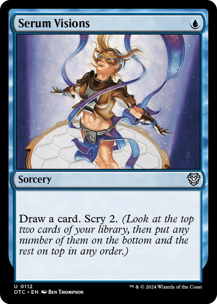 Image for Serum Visions (112) [Outlaws of Thunder Junction] - Magic: The Gathering
