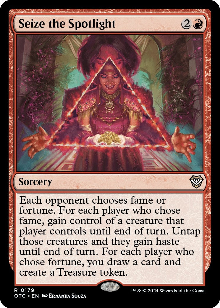 Image for Seize the Spotlight (179) [Outlaws of Thunder Junction] - Magic: The Gathering