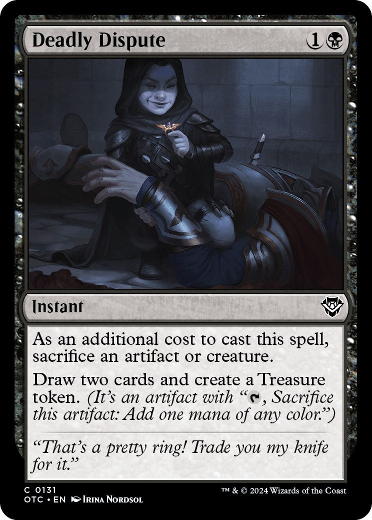 Image for Deadly Dispute (131) [Outlaws of Thunder Junction] - Magic: The Gathering
