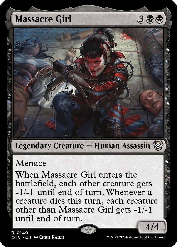 Image for Massacre Girl (140) [Outlaws of Thunder Junction] - Magic: The Gathering