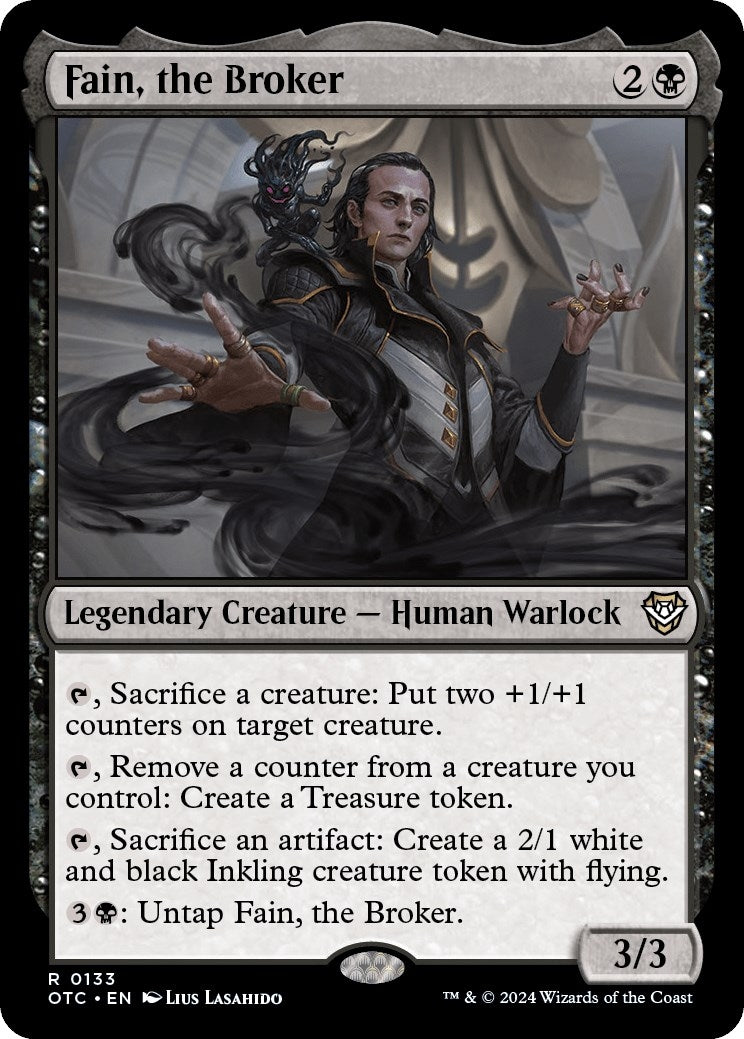 Image for Fain, the Broker (133) [Outlaws of Thunder Junction] - Magic: The Gathering