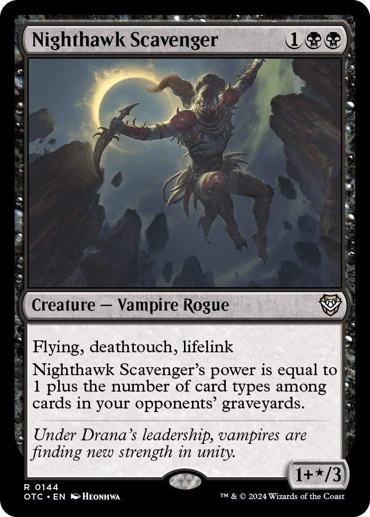 Image for Nighthawk Scavenger (144) [Outlaws of Thunder Junction] - Magic: The Gathering