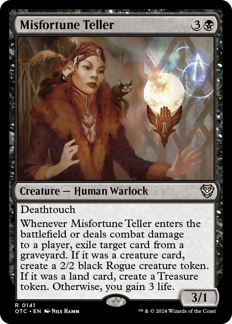 Image for Misfortune Teller (141) [Outlaws of Thunder Junction] - Magic: The Gathering