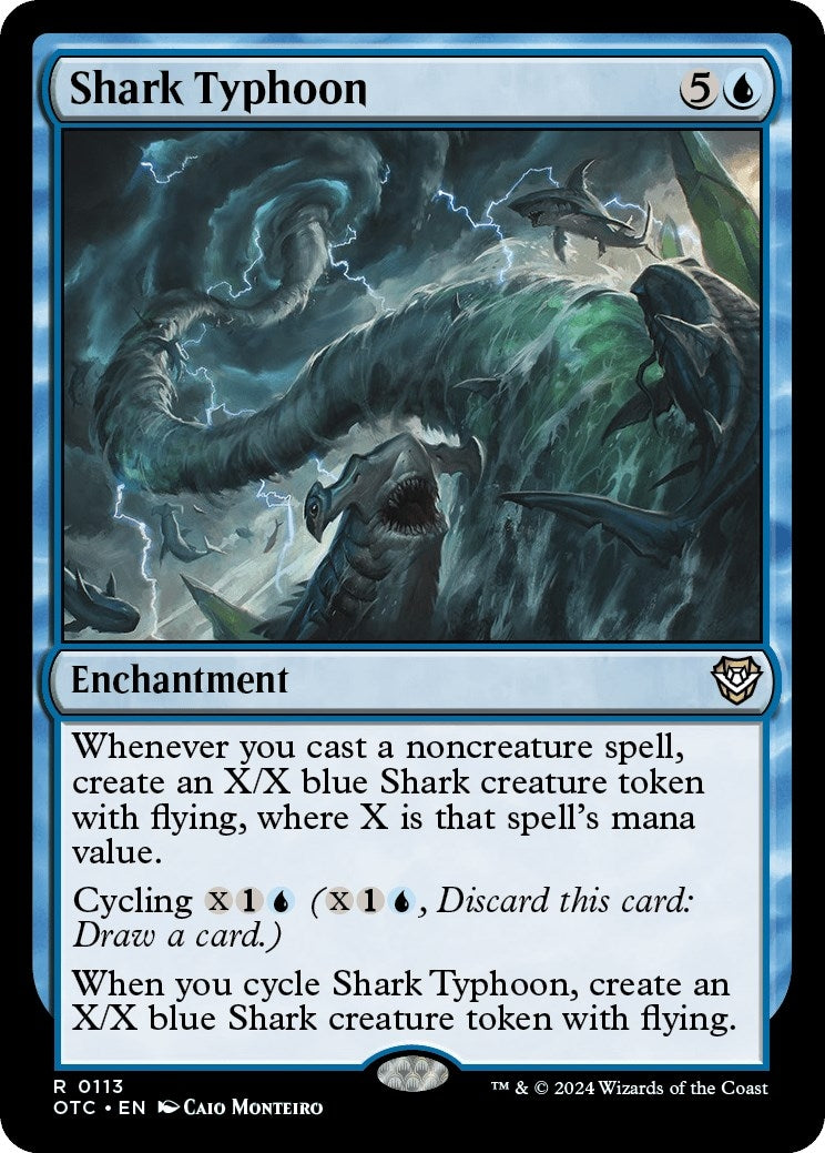 Image for Shark Typhoon (113) [Outlaws of Thunder Junction] - Magic: The Gathering