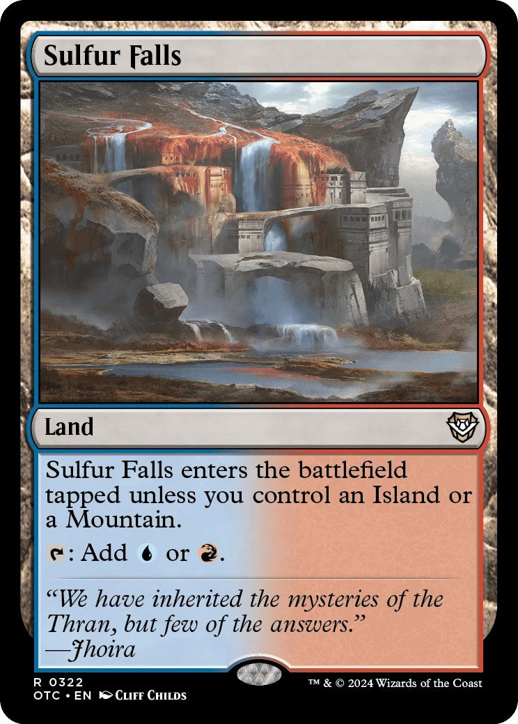 Image for Sulfur Falls (322) [Outlaws of Thunder Junction] - Magic: The Gathering
