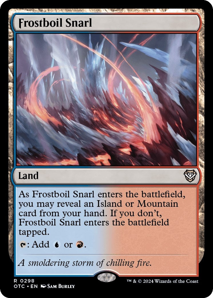 Image for Frostboil Snarl (298) [Outlaws of Thunder Junction] - Magic: The Gathering