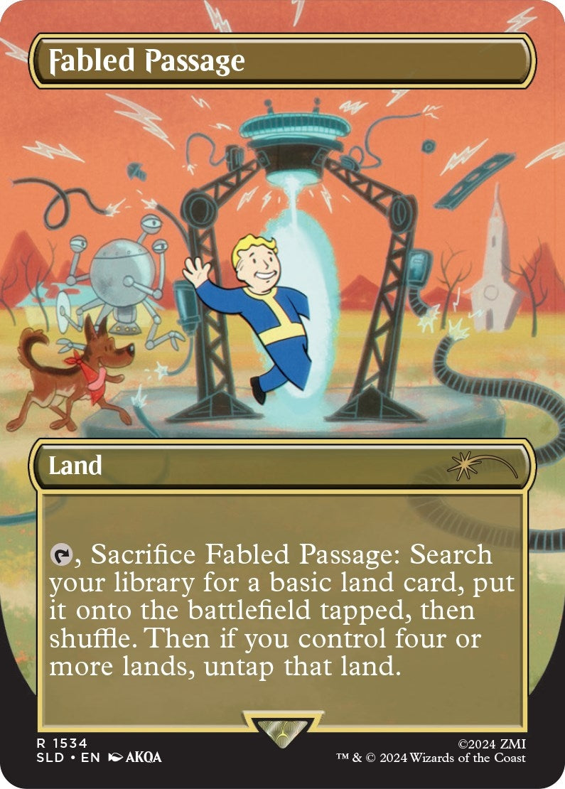 Image for Fabled Passage (1534) (1534) [Secret Lair Drop Series] - Magic: The Gathering