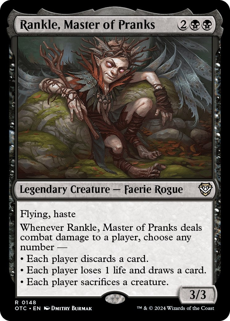 Image for Rankle, Master of Pranks (148) [Outlaws of Thunder Junction] - Magic: The Gathering