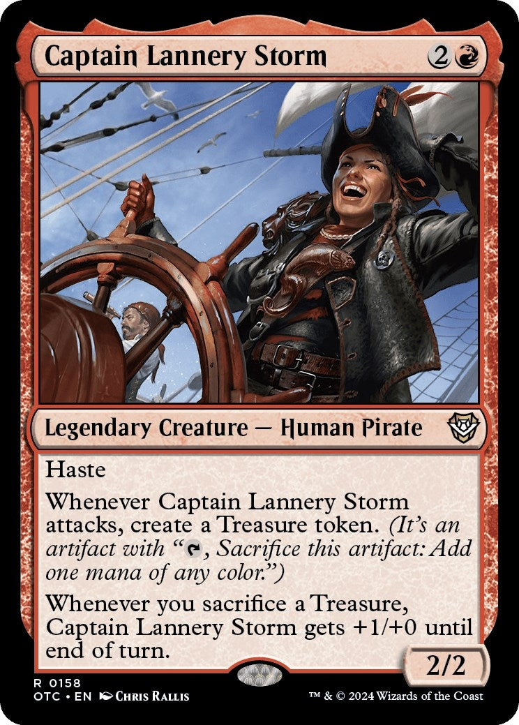 Image for Captain Lannery Storm (158) [Outlaws of Thunder Junction] - Magic: The Gathering