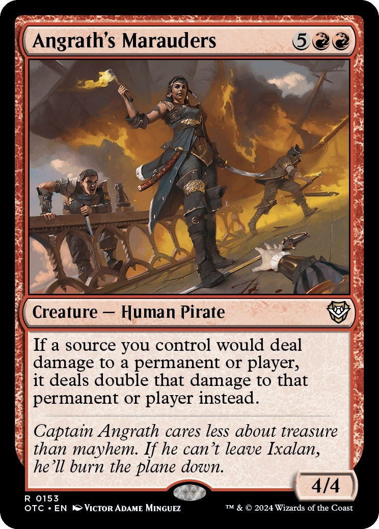 Image for Angrath's Marauders (153) [Outlaws of Thunder Junction] - Magic: The Gathering