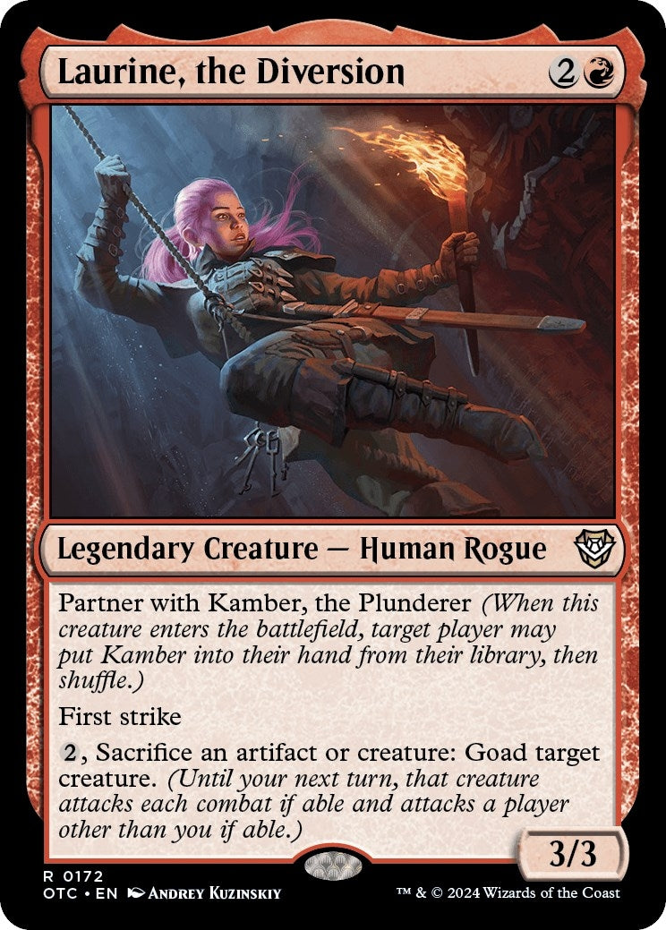 Image for Laurine, the Diversion (172) [Outlaws of Thunder Junction] - Magic: The Gathering