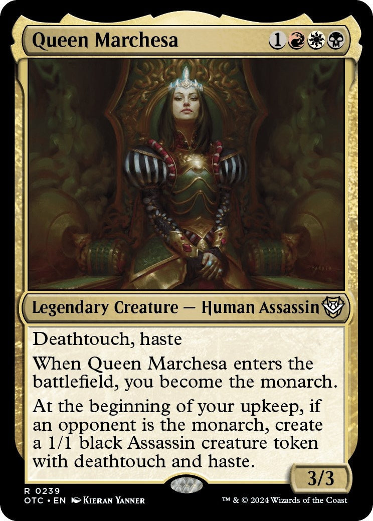 Image for Queen Marchesa (239) [Outlaws of Thunder Junction] - Magic: The Gathering