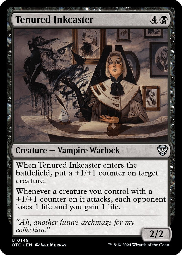 Image for Tenured Inkcaster (149) [Outlaws of Thunder Junction] - Magic: The Gathering