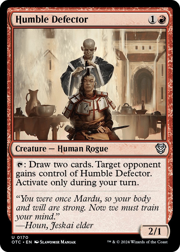 Image for Humble Defector (170) [Outlaws of Thunder Junction] - Magic: The Gathering