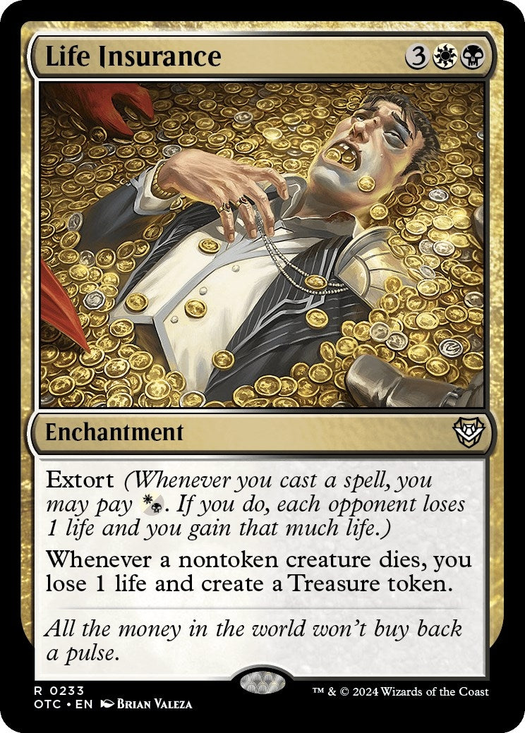 Image for Life Insurance (233) [Outlaws of Thunder Junction] - Magic: The Gathering
