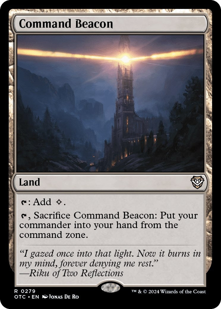 Command Beacon (279) [Commander: Outlaws of Thunder Junction]