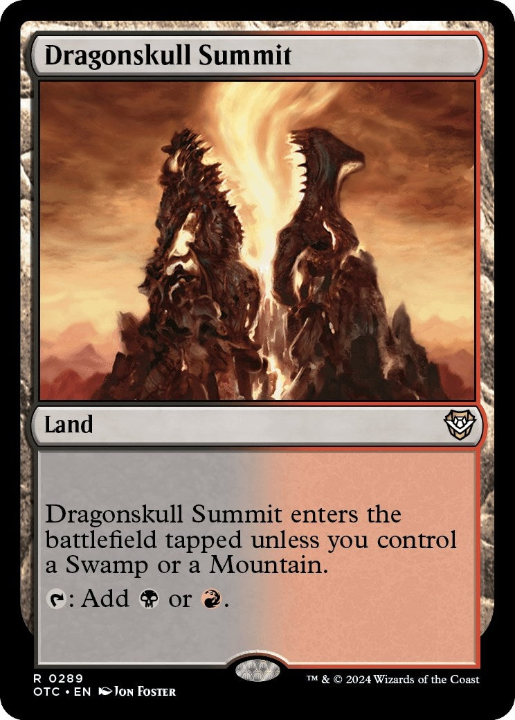 Image for Dragonskull Summit (289) [Outlaws of Thunder Junction] - Magic: The Gathering