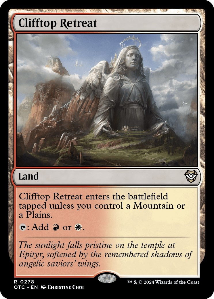 Image for Clifftop Retreat (278) [Outlaws of Thunder Junction] - Magic: The Gathering