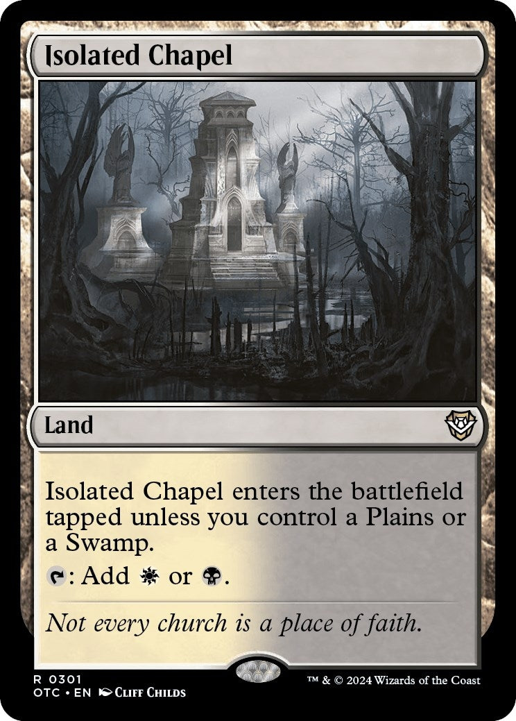 Image for Isolated Chapel (301) [Outlaws of Thunder Junction] - Magic: The Gathering
