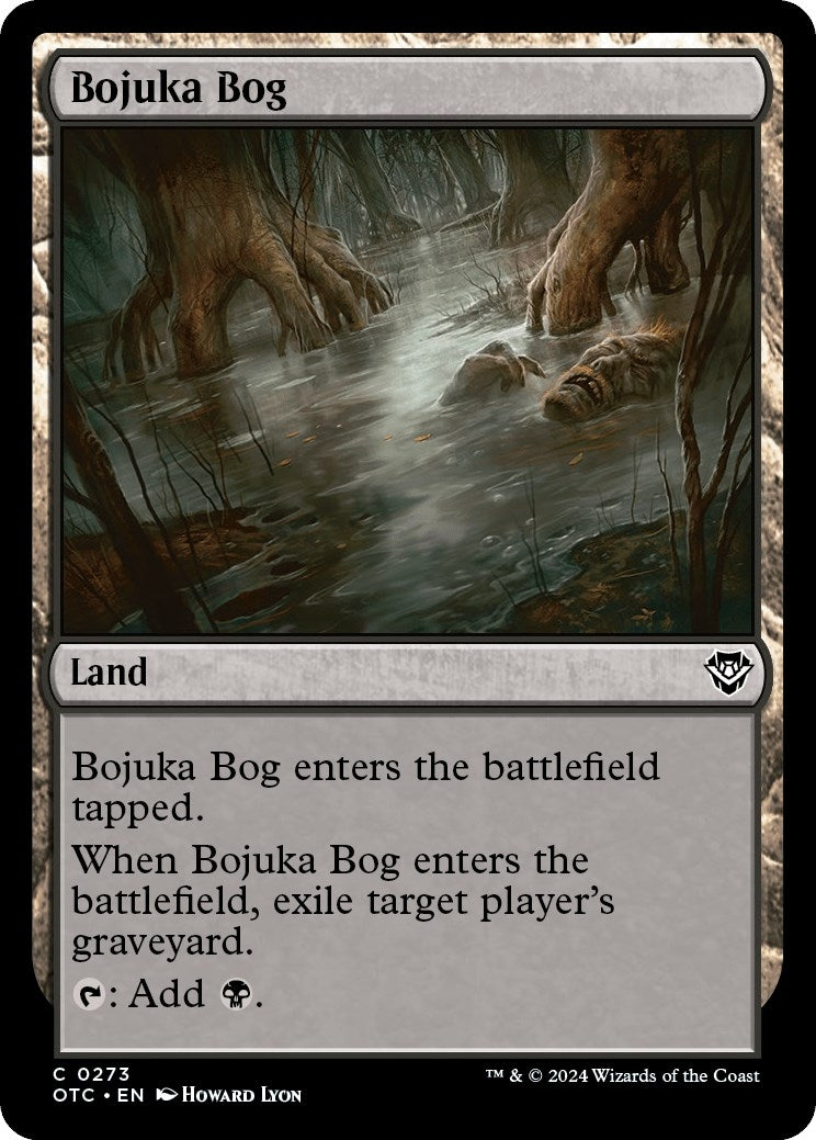 Image for Bojuka Bog (273) [Outlaws of Thunder Junction] - Magic: The Gathering