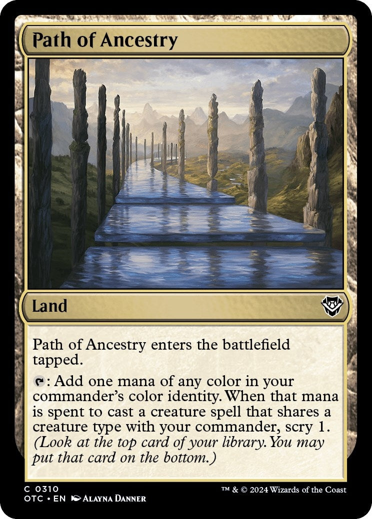 Image for Path of Ancestry (310) [Outlaws of Thunder Junction] - Magic: The Gathering