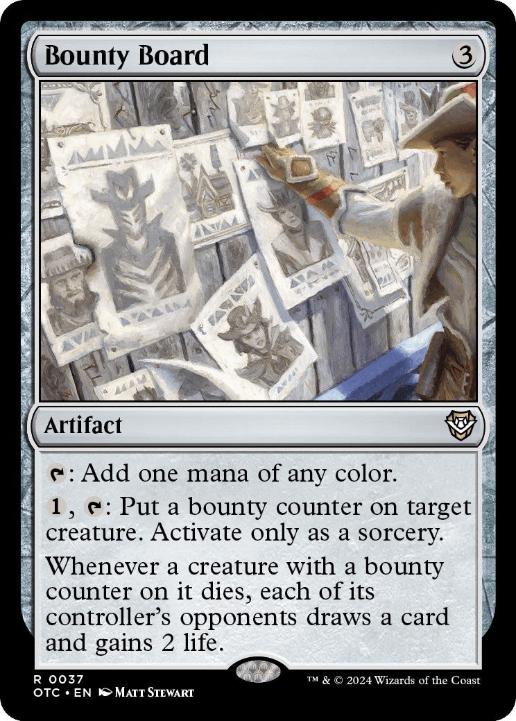 Image for Bounty Board (37) [Outlaws of Thunder Junction] - Magic: The Gathering