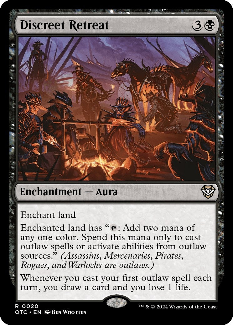 Image for Discreet Retreat (20) [Outlaws of Thunder Junction] - Magic: The Gathering