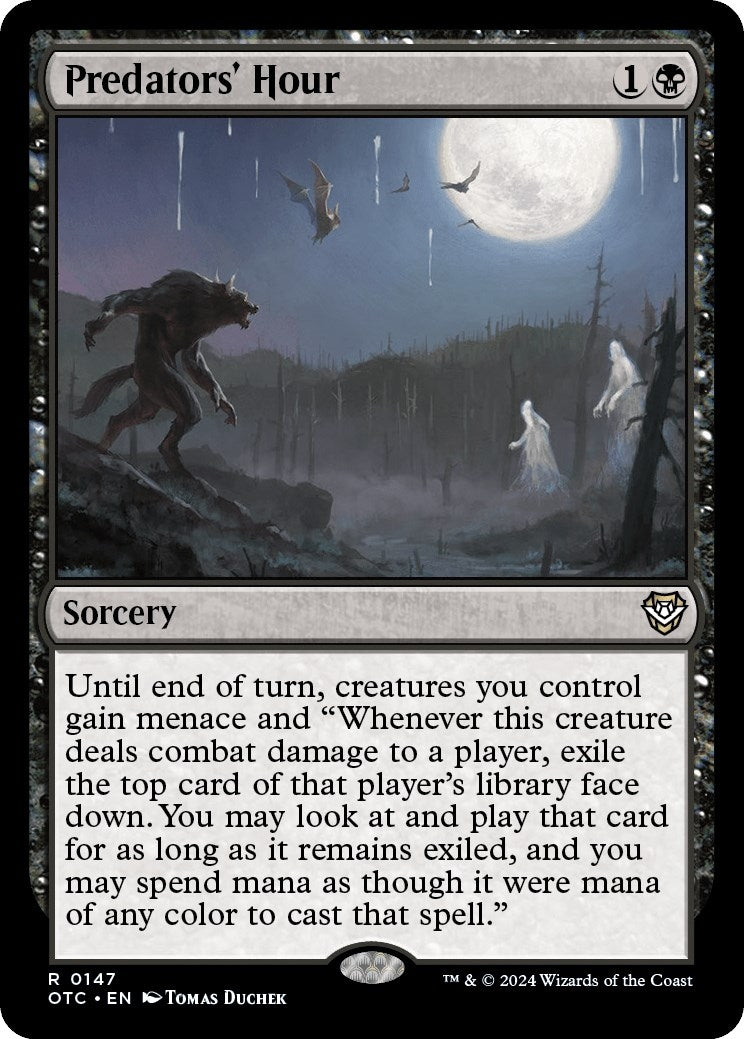 Image for Predators' Hour (147) [Outlaws of Thunder Junction] - Magic: The Gathering