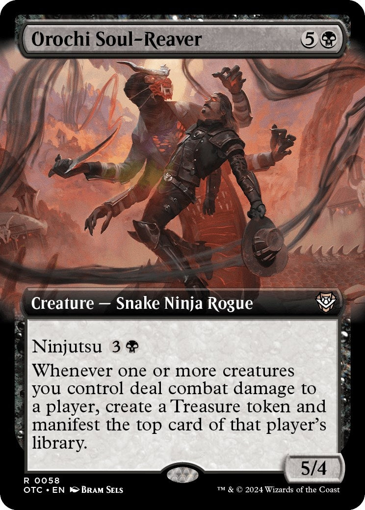 Image for Orochi Soul-Reaver (Extended Art) (58) [Outlaws of Thunder Junction] - Magic: The Gathering