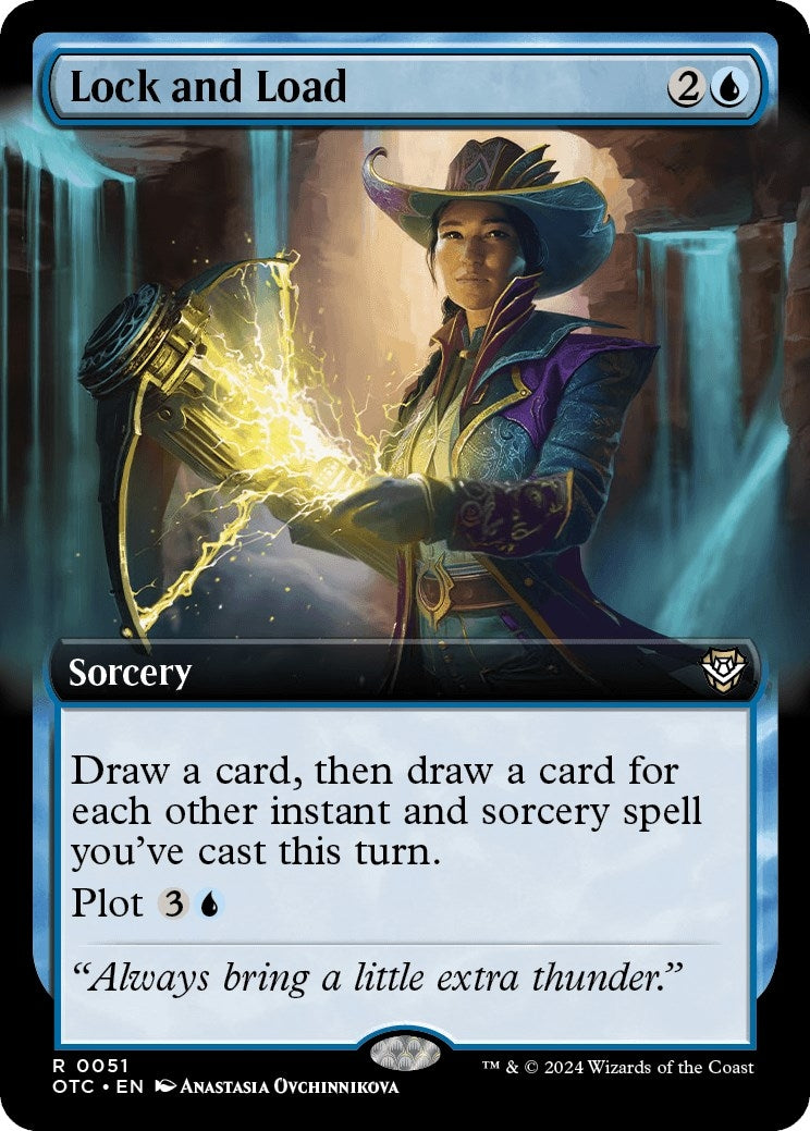 Image for Lock and Load (Extended Art) (51) [Outlaws of Thunder Junction] - Magic: The Gathering