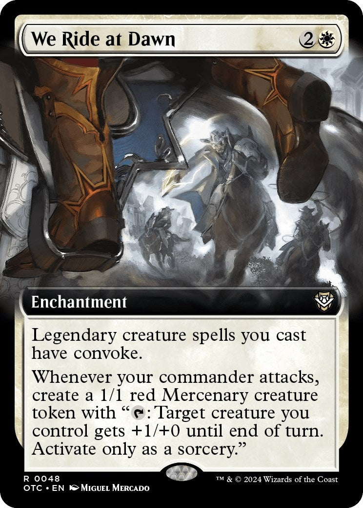 Image for We Ride at Dawn (Extended Art) (48) [Outlaws of Thunder Junction] - Magic: The Gathering