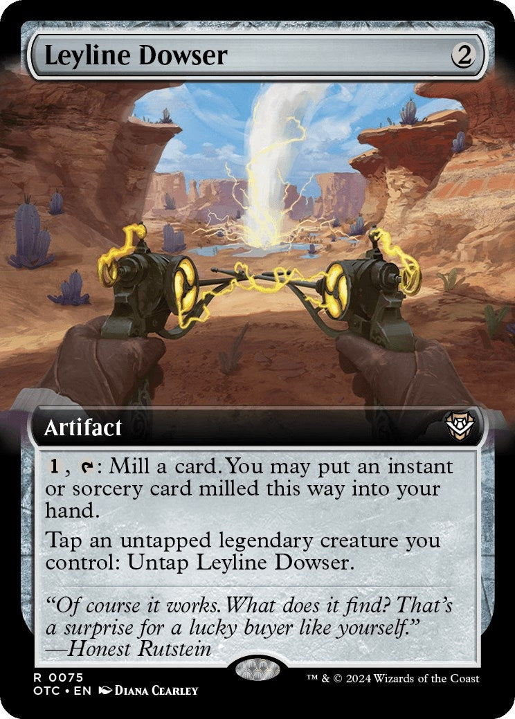 Image for Leyline Dowser (Extended Art) (75) [Outlaws of Thunder Junction] - Magic: The Gathering