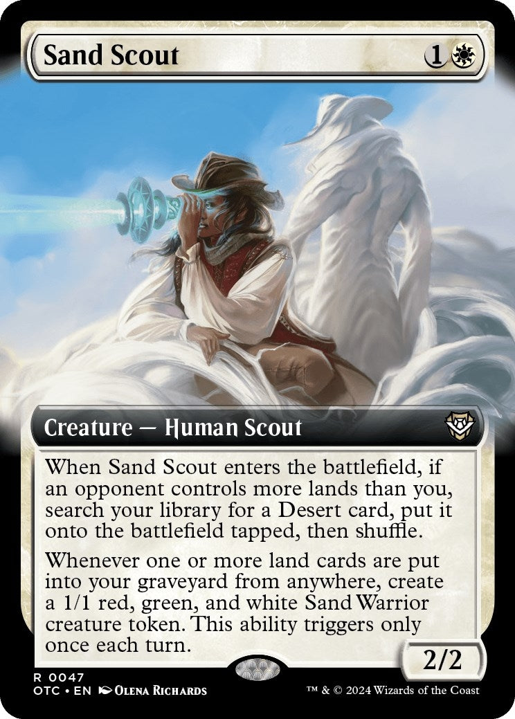 Image for Sand Scout (Extended Art) (47) [Outlaws of Thunder Junction] - Magic: The Gathering