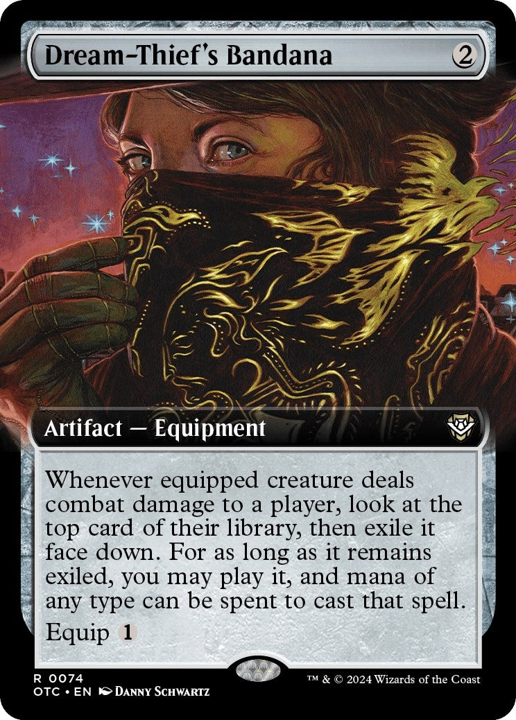 Image for Dream-Thief's Bandana (Extended Art) (74) [Outlaws of Thunder Junction] - Magic: The Gathering