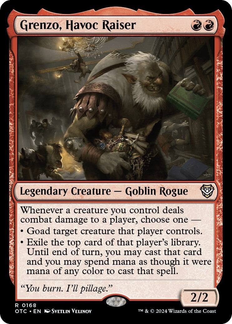 Image for Grenzo, Havoc Raiser (168) [Outlaws of Thunder Junction] - Magic: The Gathering