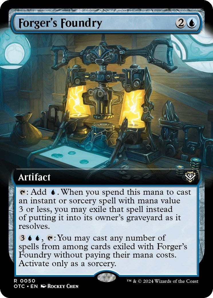 Image for Forger's Foundry (Extended Art) (50) [Outlaws of Thunder Junction] - Magic: The Gathering