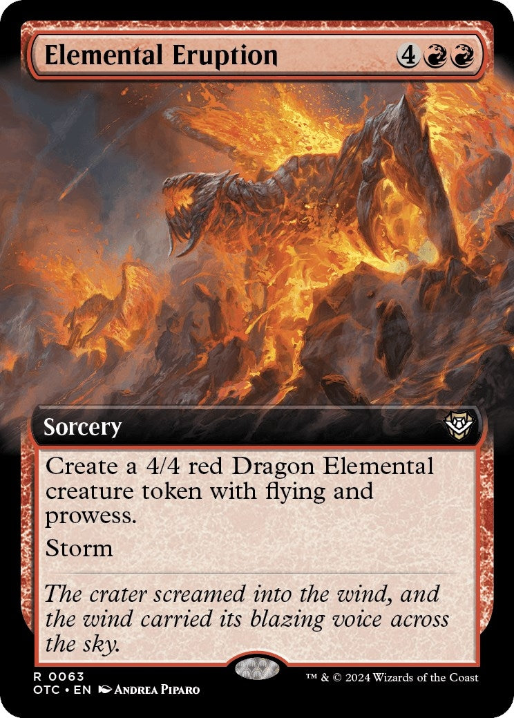 Image for Elemental Eruption (Extended Art) (63) [Outlaws of Thunder Junction] - Magic: The Gathering