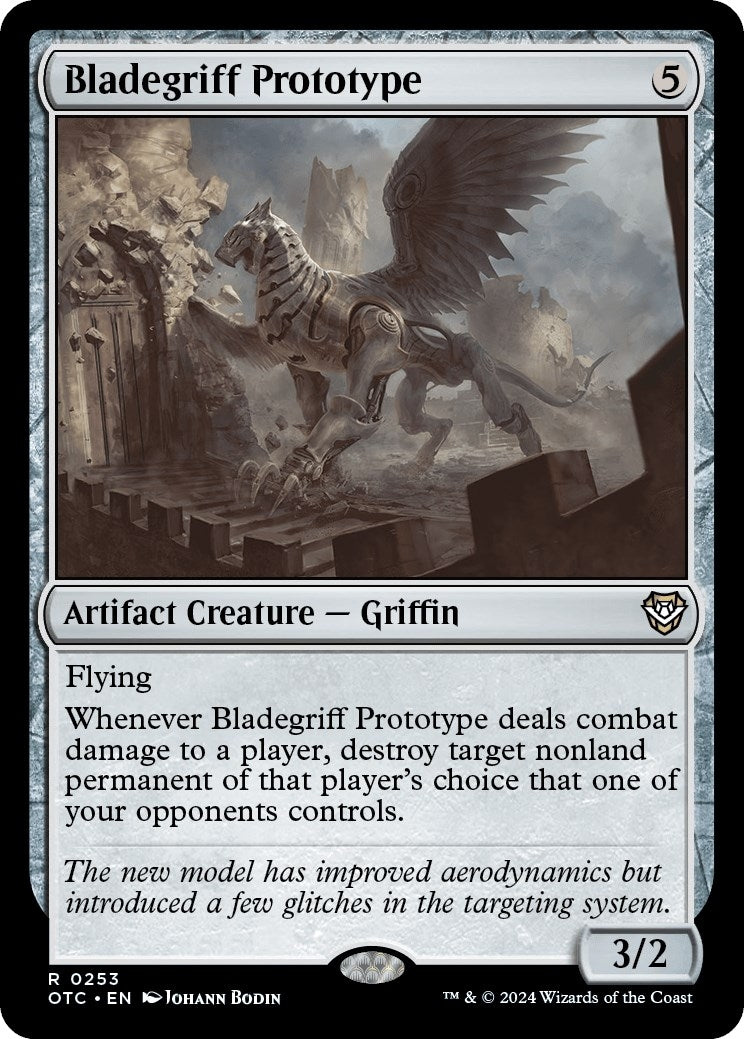 Image for Bladegriff Prototype (253) [Outlaws of Thunder Junction] - Magic: The Gathering